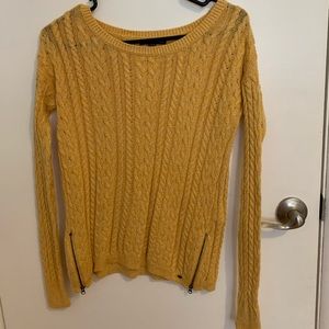 Yellow sweater